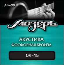 Струны Mozer Фосфорная Бронза APw09