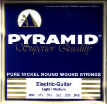 Струны Pyramid El-guitar Pure Nickel Round Wound 401/402
